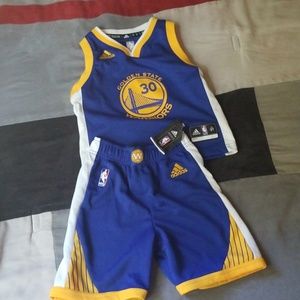 Golden State Warriors Jersey/Shorts,#30 Curry (3T)